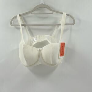 NWT Rosme white underwire bra